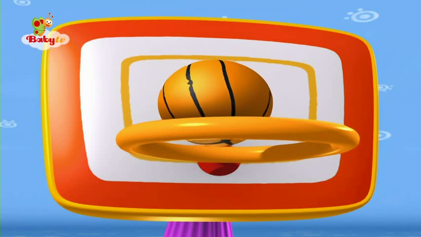 Play Basketball with Draco | BabyTV Sports Special