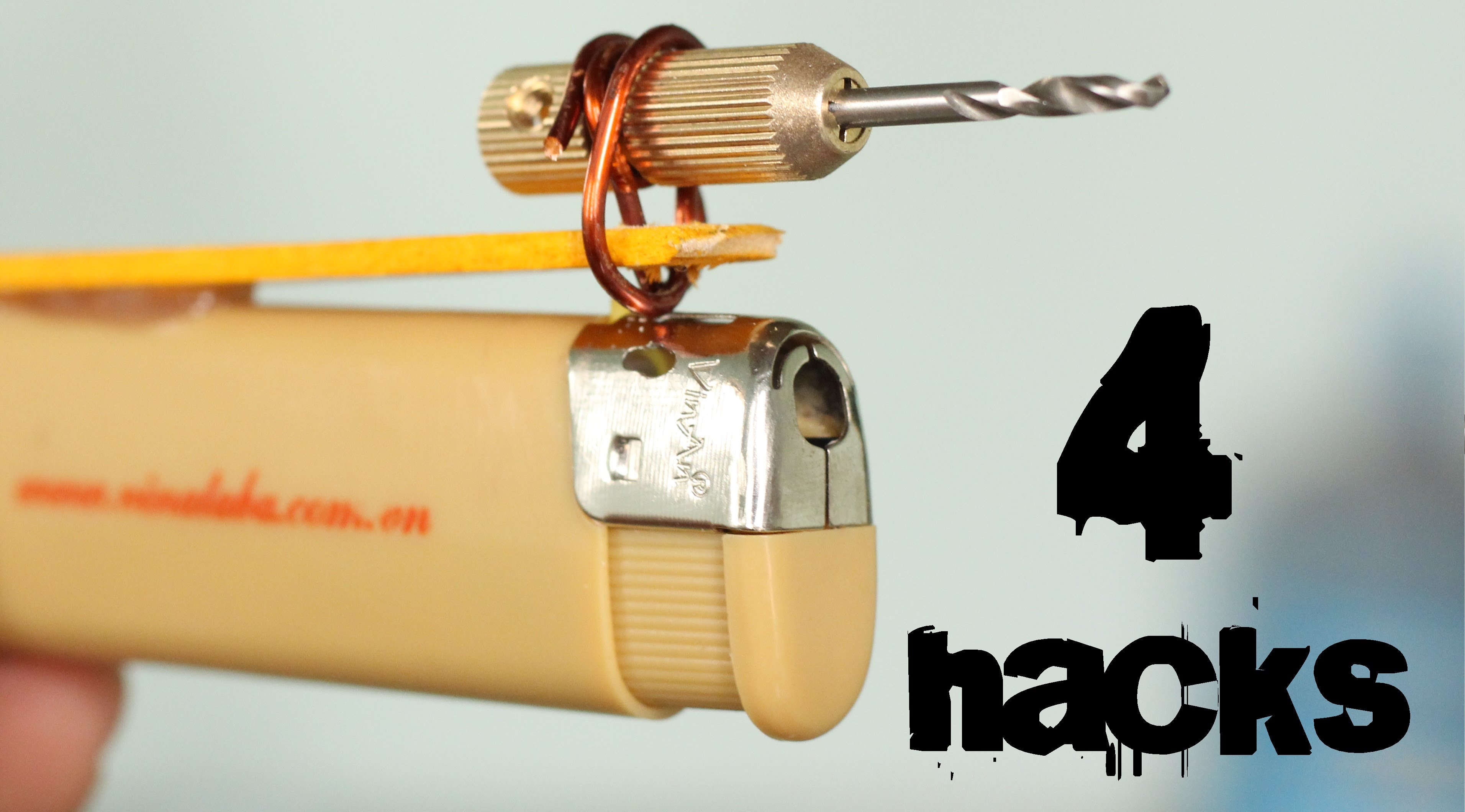 4 crazy Tools from a Lighter You've Never Seen Before | Lighter Hacks