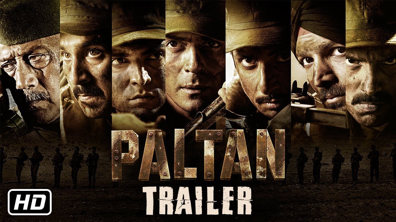 Paltan - Official Trailer | Jackie Shroff, Arjun Rampal, Sonu Sood | J P Dutta Film | 7 Sep