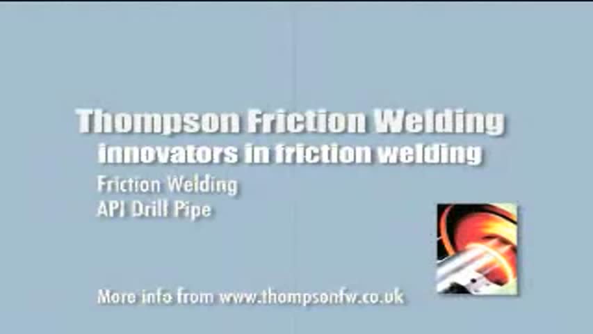 Friction welding API drill pipe for oil exploration