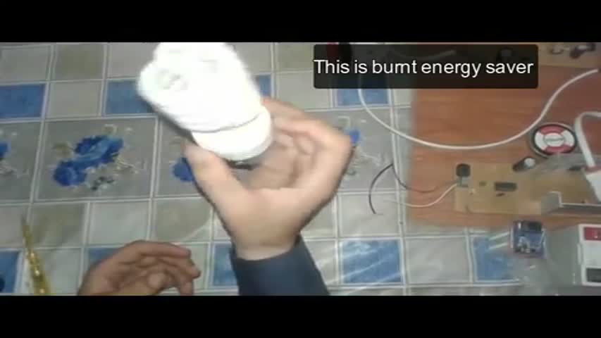 How to repair Energy Saver - Fluorescent lamp - Electrical