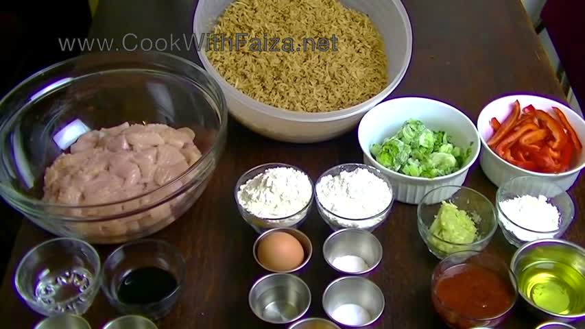 CHICKEN SIZZLER WITH GARLIC RICE *COOK WITH FAIZA*