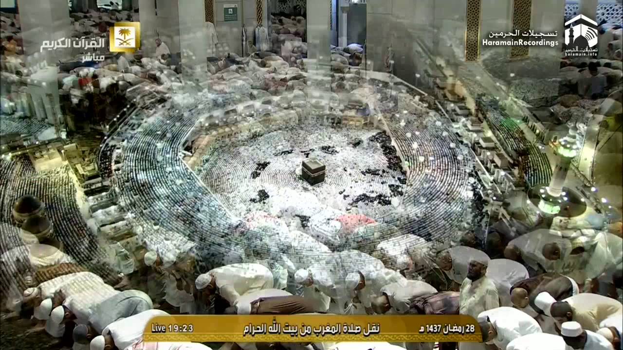 29th Ramadan 1437 Makkah Maghrib Sheikh Sudais