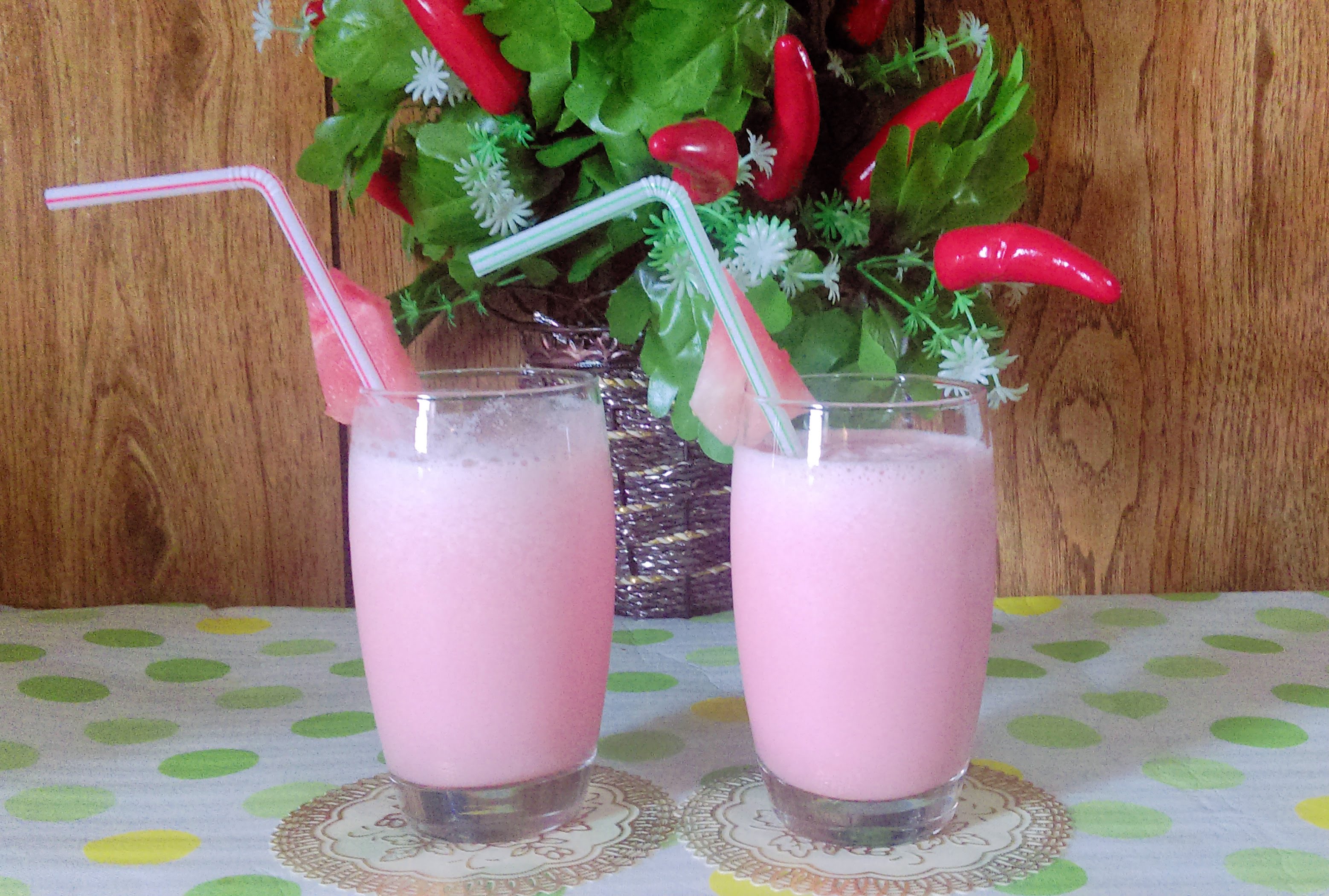 Milk Melon Smoothie | Farah's Cooking Diary