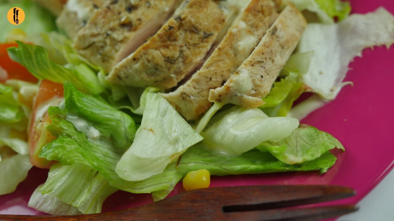 Easy Grilled Chicken Salad