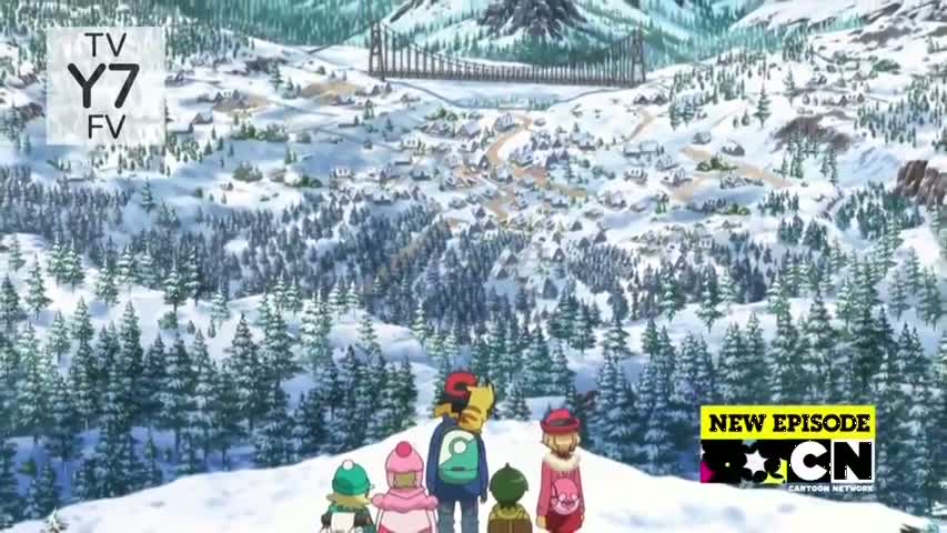 Pokemon - Season 19Episode 27: All Hail The Ice Battlefield! 