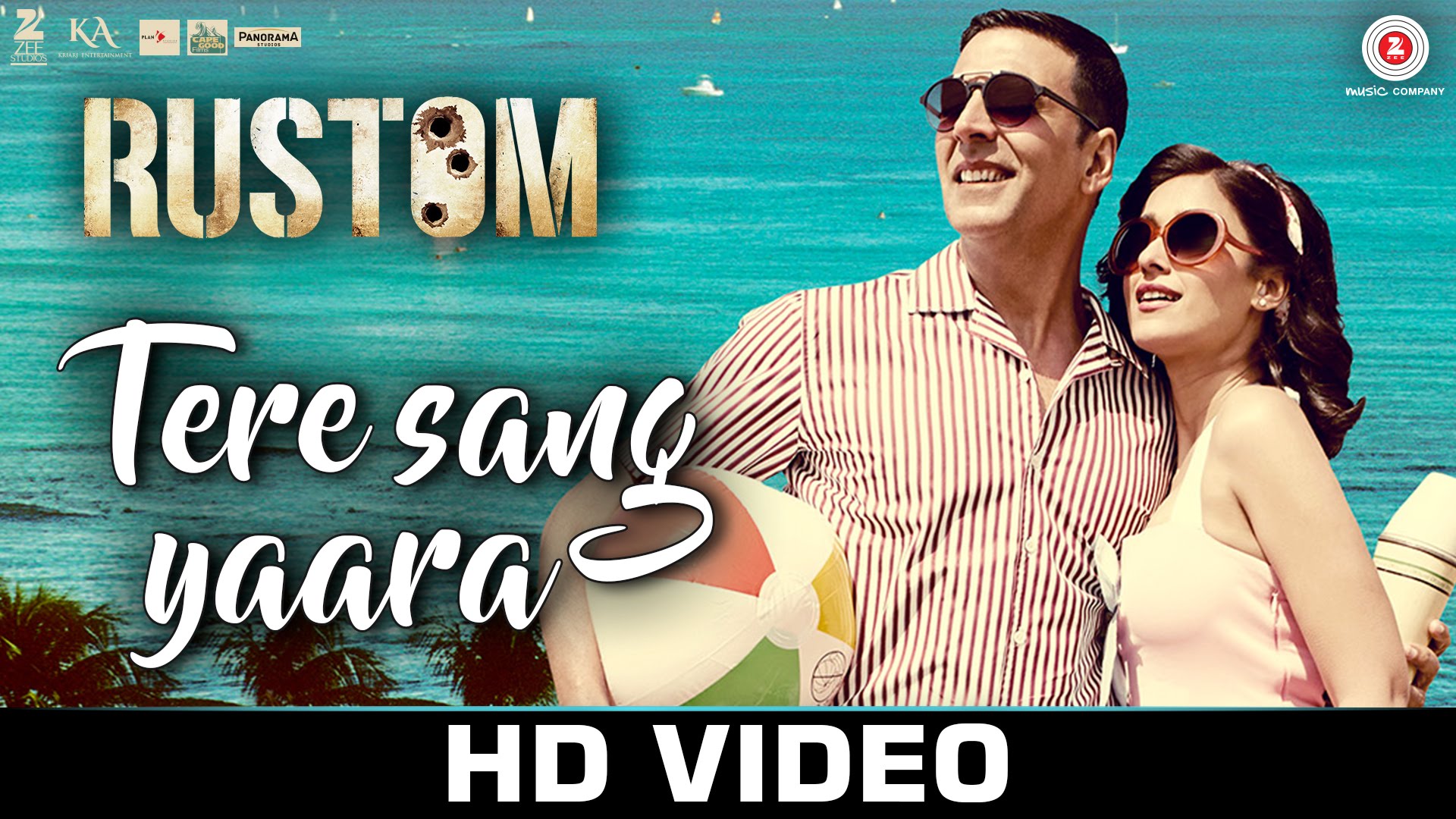 Tere Sang Yaara - Rustom | Akshay Kumar & Ileana D'cruz | Atif Aslam | Arko | Romantic Love Songs