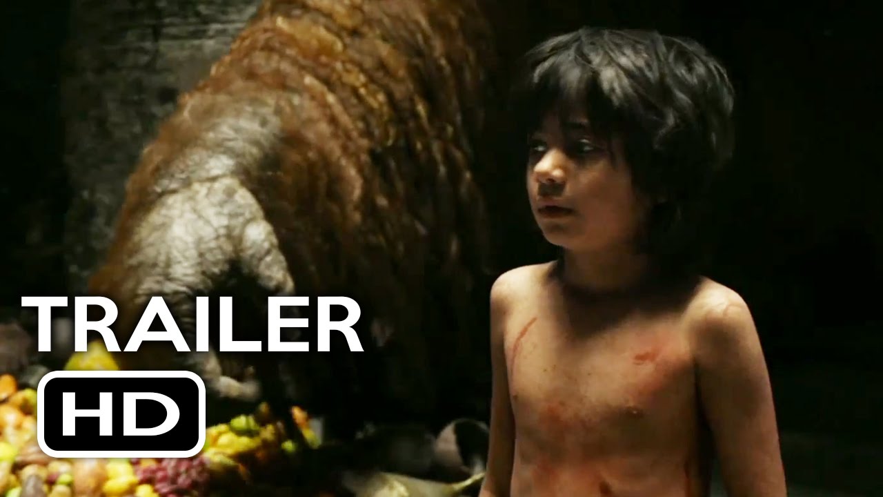 The Jungle Book Official Trailer #1 (2016) Scarlett Johansson Live-Action Disney Movie