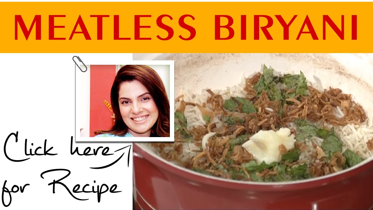 Lively Weekend Recipe Meatless Biryani by Kiran Khan Masala TV 15 October 2016