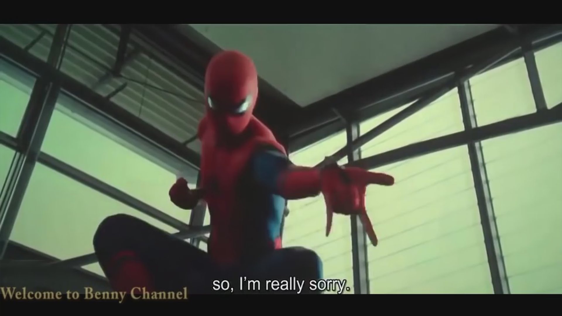 Captain America Civil War - All SPIDER-MAN Scenes 2016 + POST CREDIT SCENE