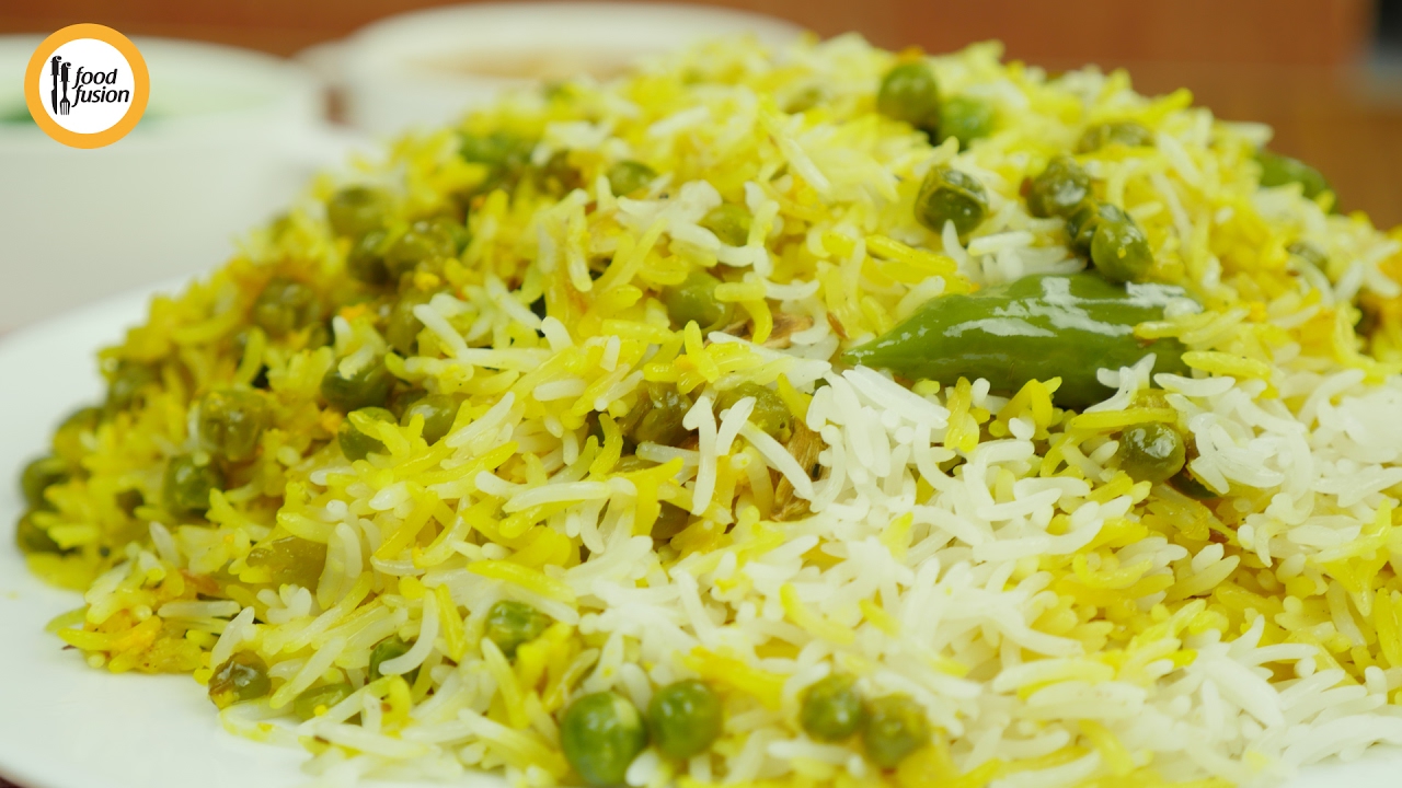 Matar Chawal Recipe By Food Fusion