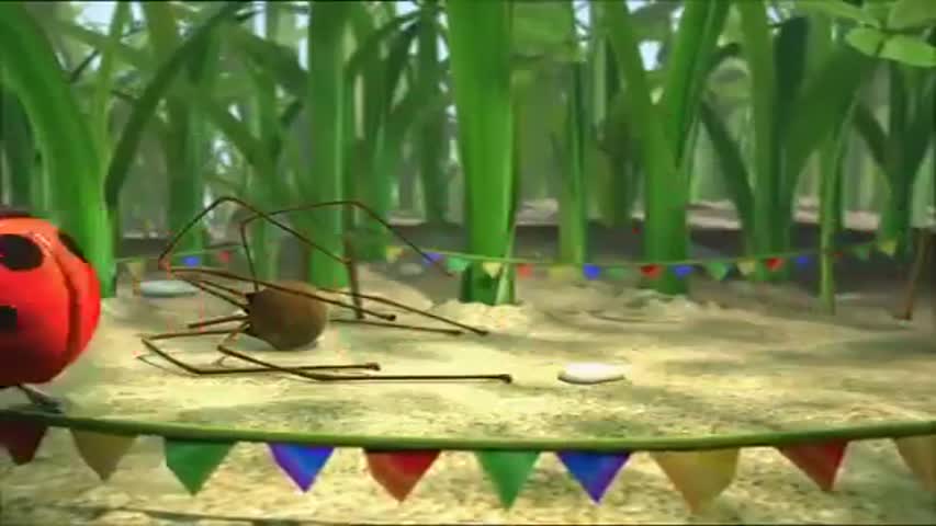 3d animation short -Bugs' Race