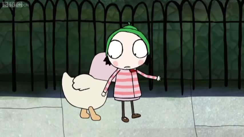 Sarah and Duck Episode 7 - Scarf Ladys House