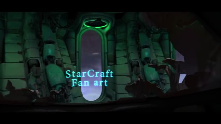 Infested Medic (StarCraft fanart)