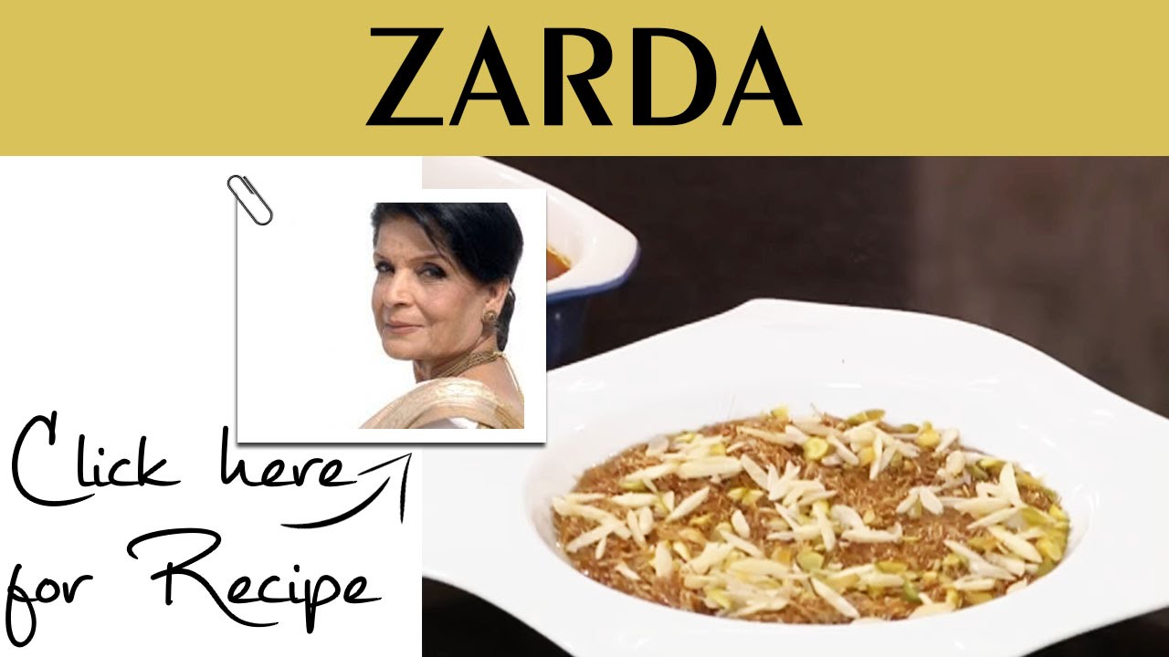 Handi Recipe Zarda by Chef Zubaida Tariq Masala TV 7 July 2016