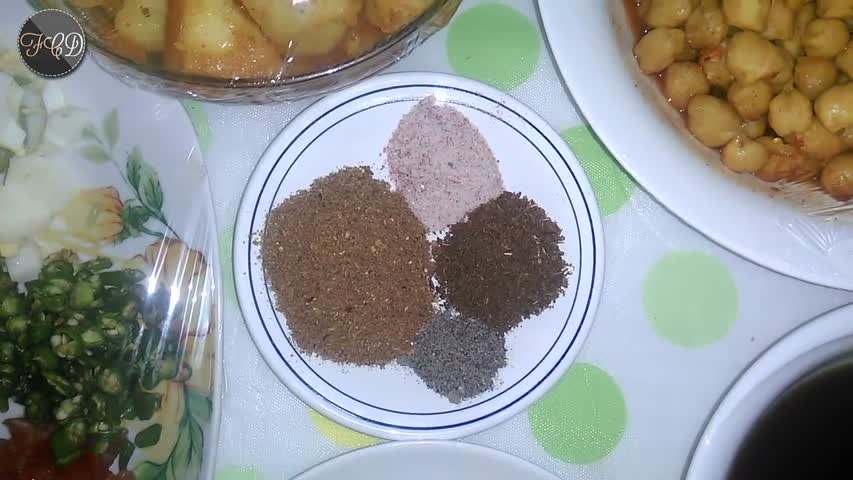 Chana Chaat | Farah's Cooking Diary