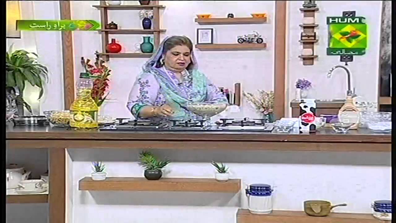 Masala Morning Recipe Coffee Caramel Mousse by Chef Shireen Anwar Masala TV 19 April 2016