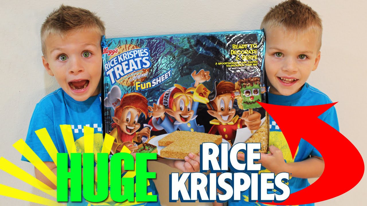 World's Largest Rice Krispie Treat: Halloween Edition