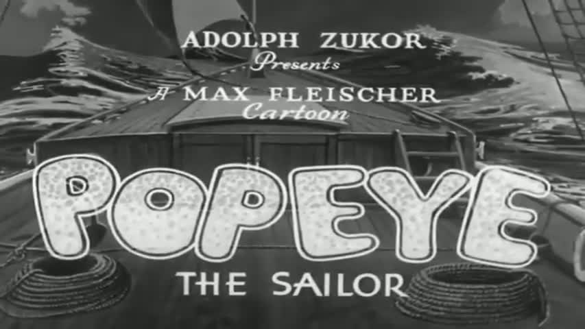 Popeye the Sailor - Season 2 Episode 07: A Date to Skate