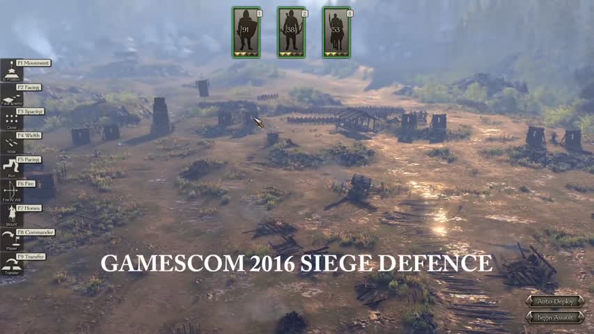 Bannerlord Gamescom 2016 Siege Defence Gameplay