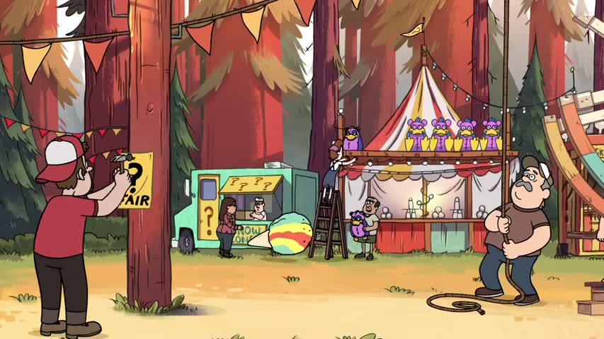 Gravity Falls - Season 1Episode 9: The Time Traveler's Pig