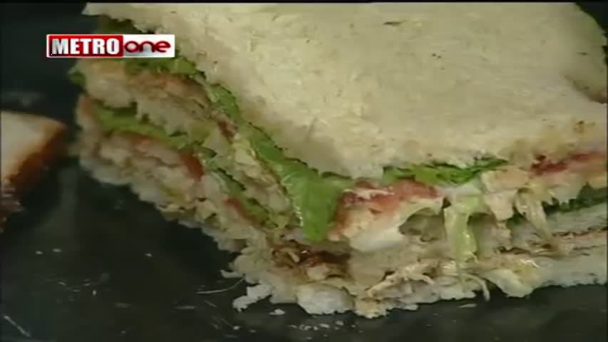 Club Sandwich Recipe Part 3, Metro One,chef asad