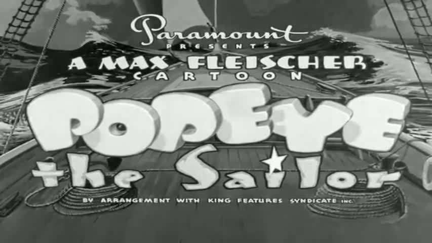 Popeye the Sailor - Season 2 Episode 27: Puttin' on the Act