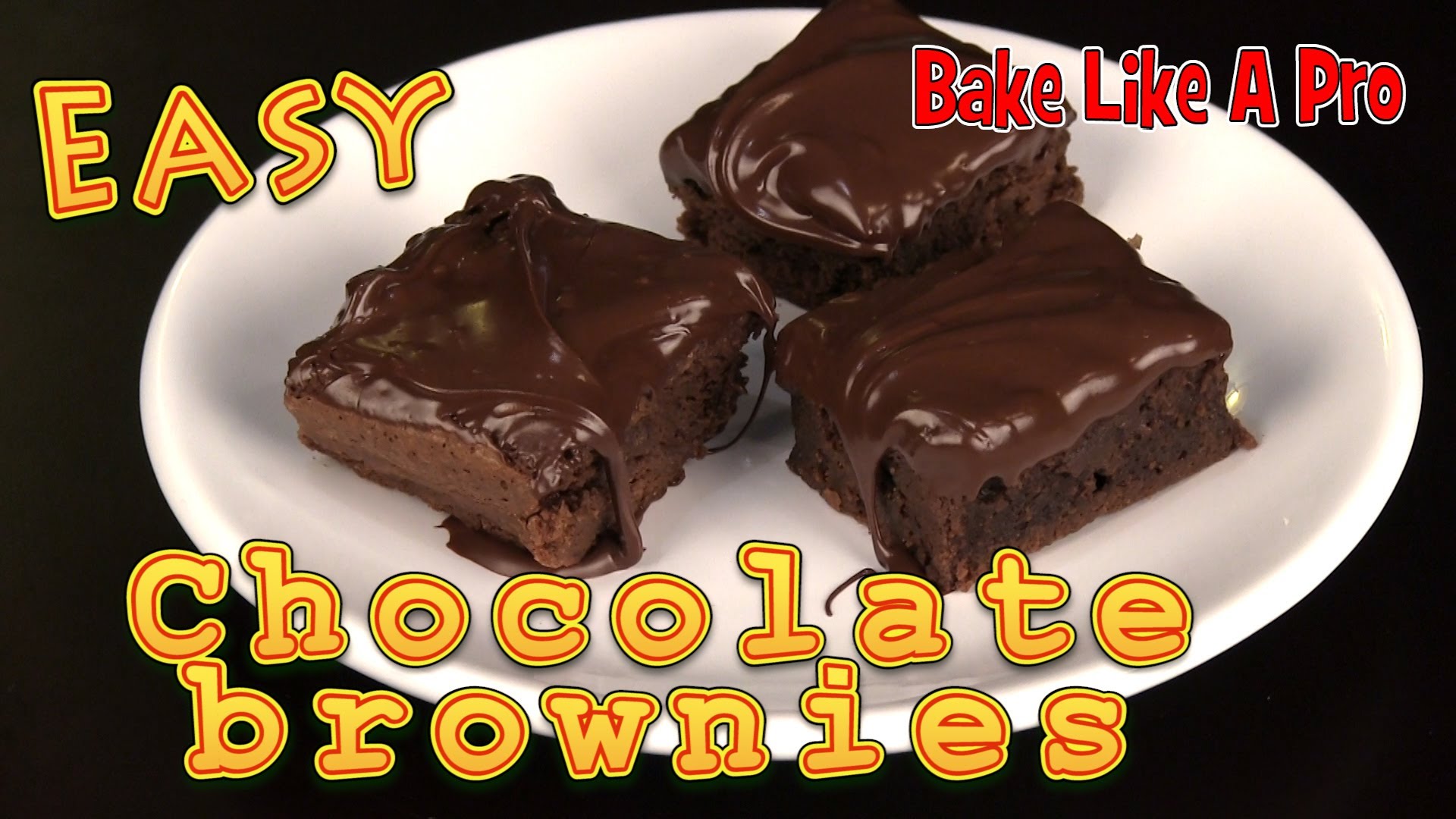 Easy Chocolate Brownies Recipe !