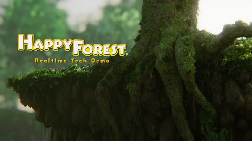 Real Time Engine Tech Demo - -HAPPY FOREST