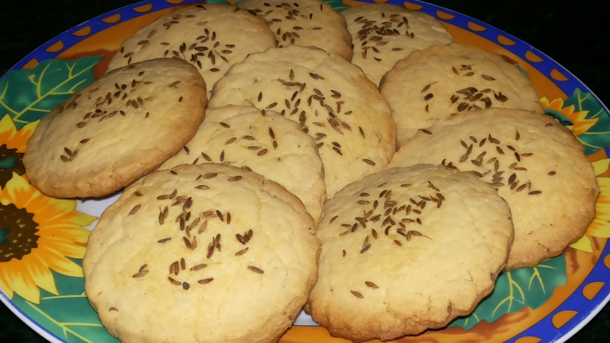 Zira / Jeera / Cumin  Cookies ( Cooking With Fouzia )
