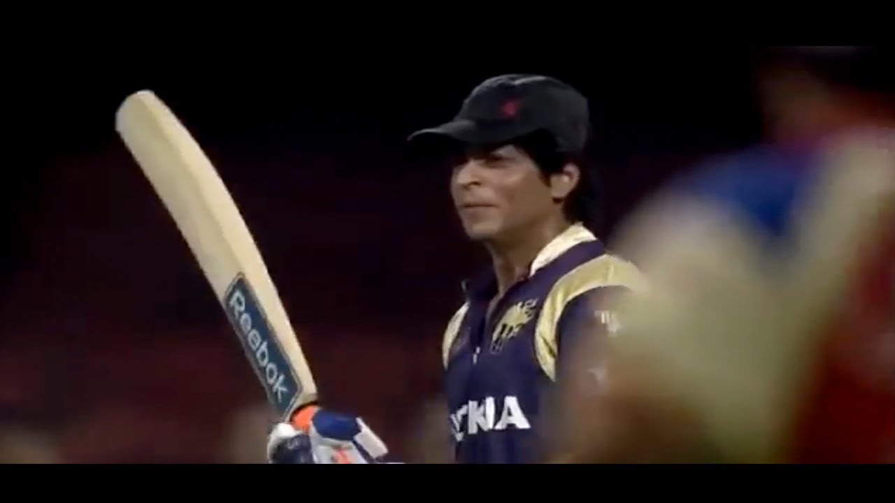 IPL 2015-2016 Shahrukh Khan Playing match KKR vs RCB