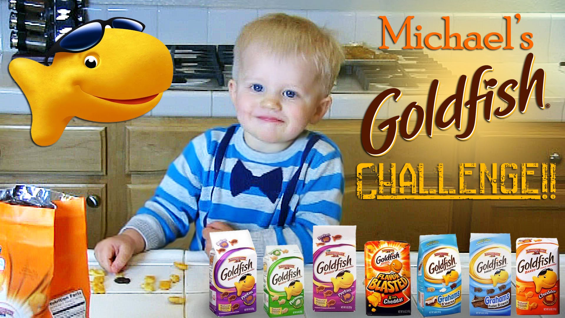 Michael Takes on the GOLDFISH CHALLENGE!