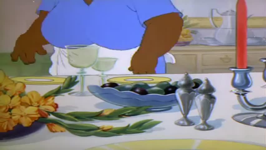 Tom and Jerry, 18 Episode - The Mouse Comes to Dinner (1945)