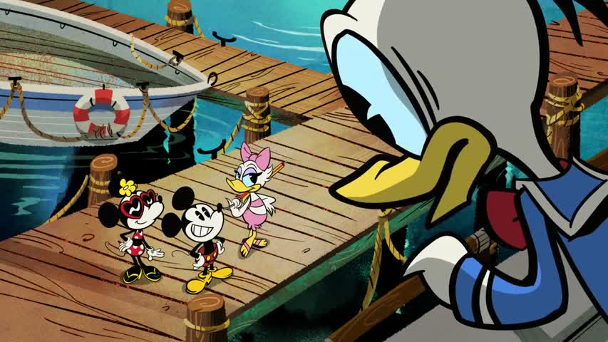 Mickey Mouse Season 2 Episode 7 - Captain Donald