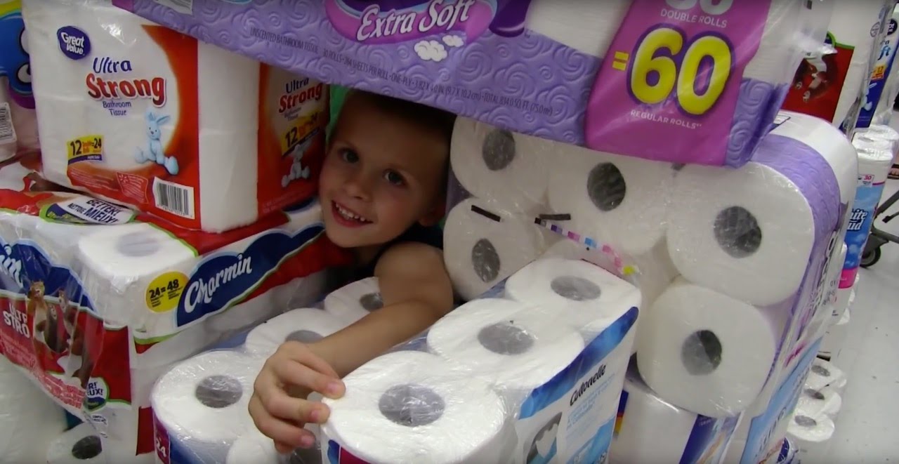 The Toilet Paper Fort Challenge