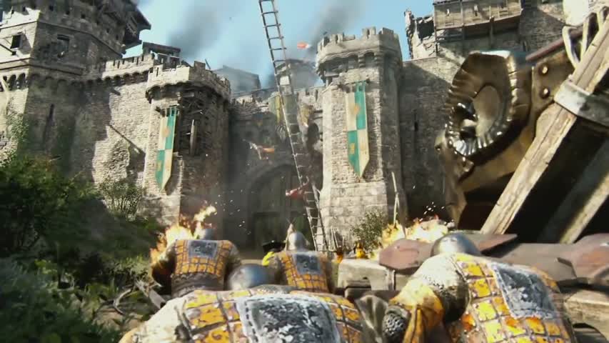 For Honor Viking Gameplay Debut_Walkthrough - E3 2016