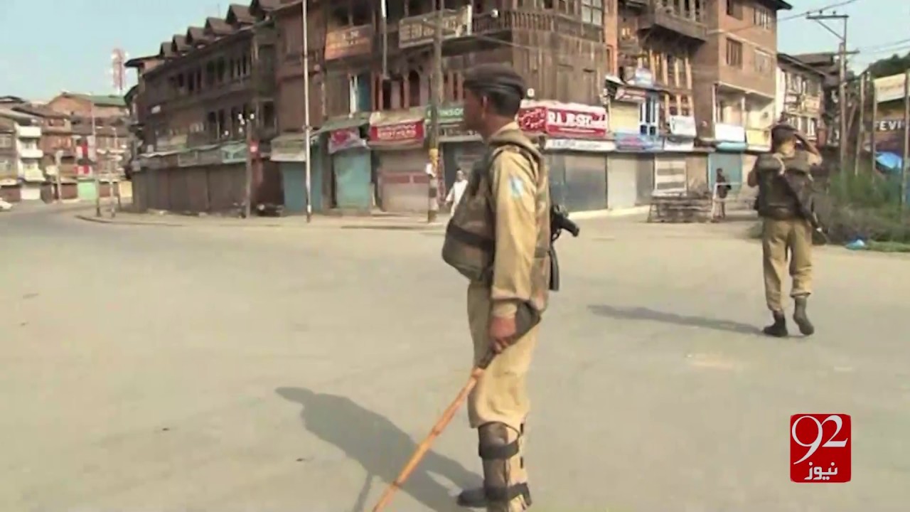 Kashmir Protests 27-10-2016 - 92NewsHD