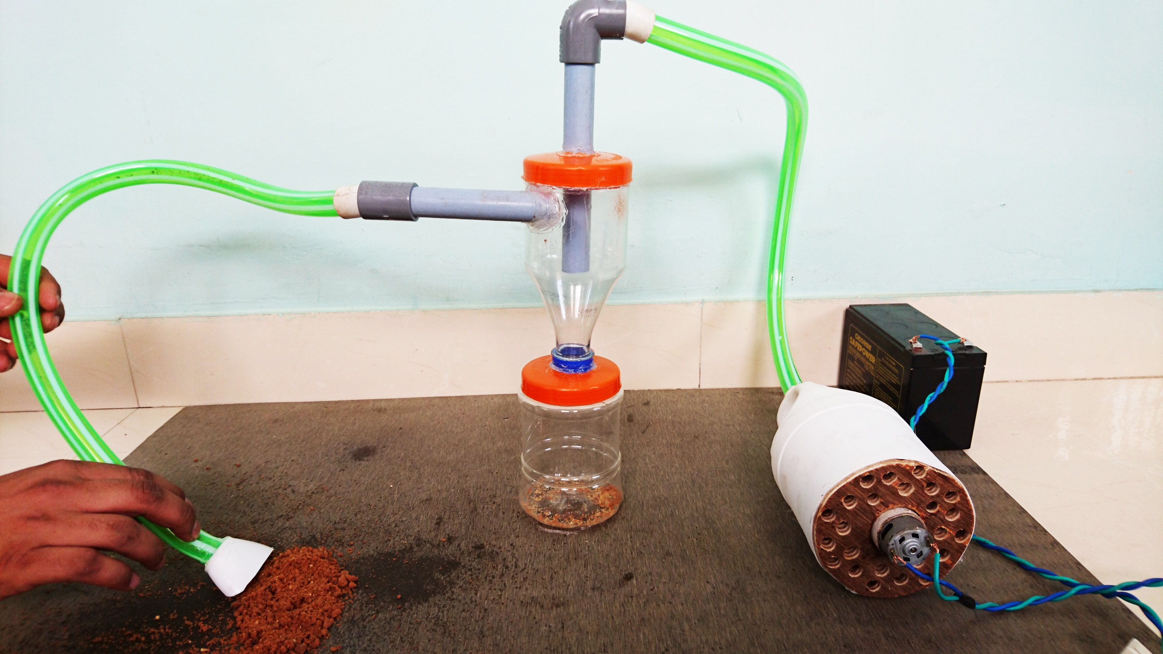 How to Make Cyclone Dust Collector for Vacuum Cleaner at home