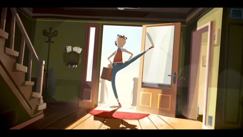 Animated Short Film -SALESMAN PETE- Funny Animation by GOBELINS