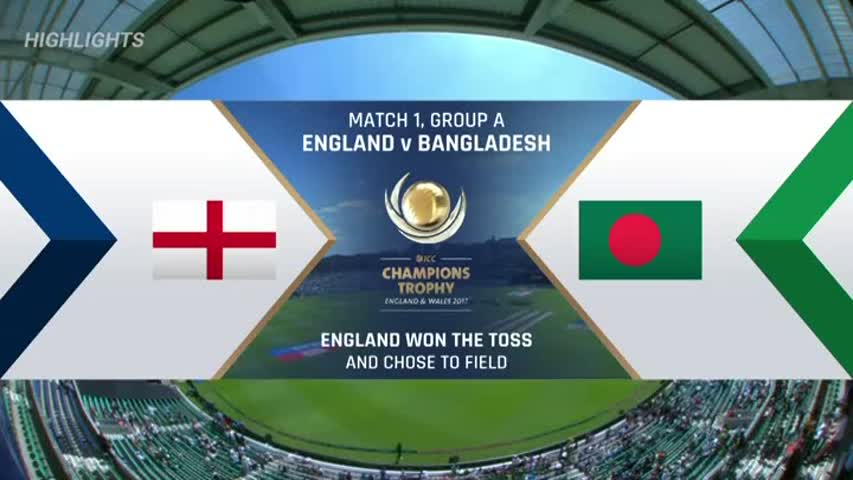 England vs Bangladesh ICC Champions Trophy 2017 HIghlights