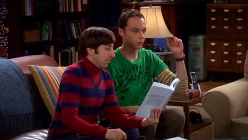  The Big Bang Theory - Season 1 Episode 17 - The Tangerine Factor