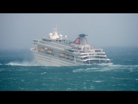 Inside the Cruise Ship During Storm - Compilation