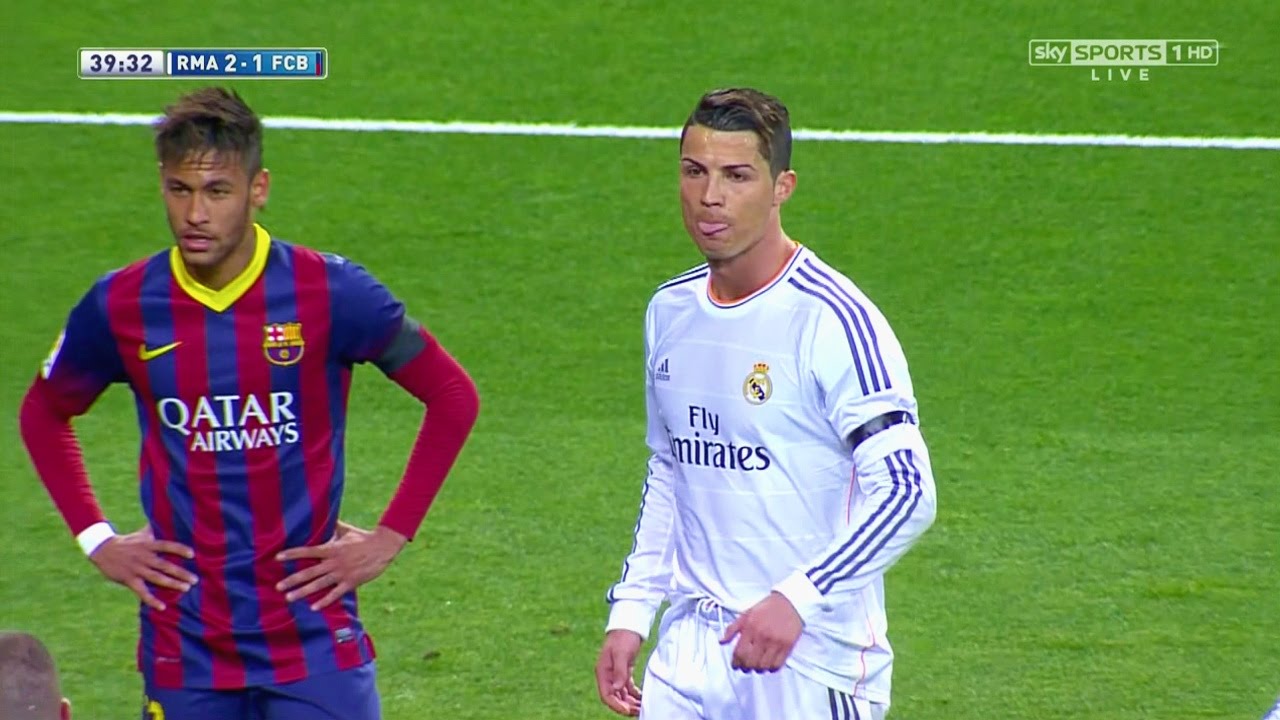 Cristiano Ronaldo Vs FC Barcelona Home HD 720p (23/03/2014)