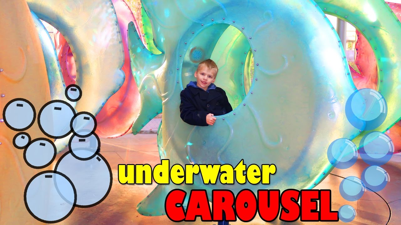Amazing Under Water Carousel SeaGlass at Battery Park New York