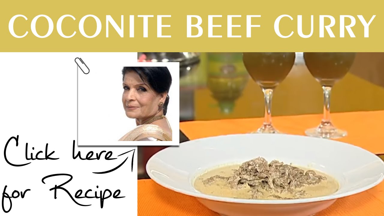 Handi Recipe Coconite Beef Curry by Chef Zubaida Tariq Masala TV 23 September 2016