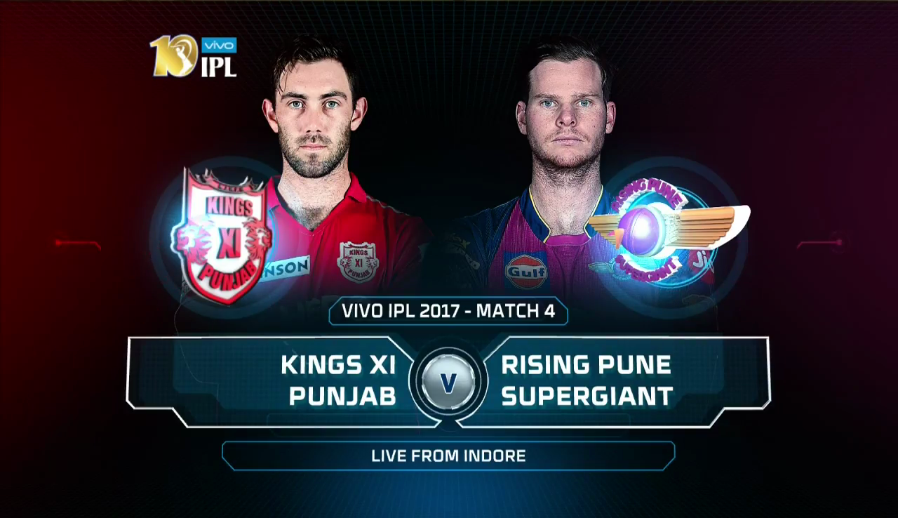 IPL 2017 4th Match KXIP vs SHR Highlights