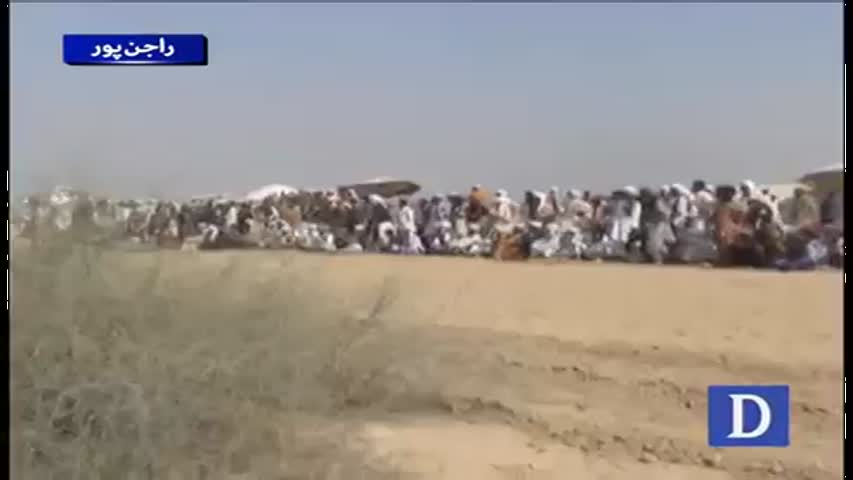 traditional horse race in Rajanpur