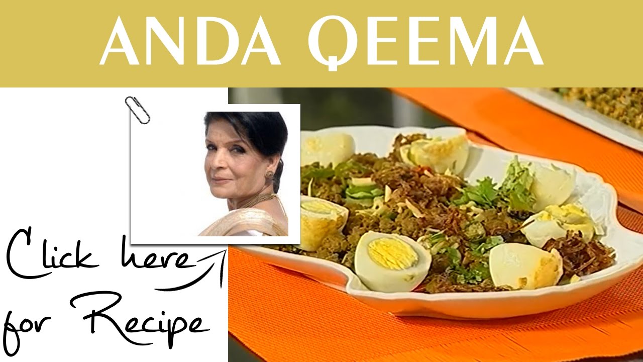 Handi Recipe Anda Qeema by Chef Zubaida Tariq Masala TV 3 November 2016