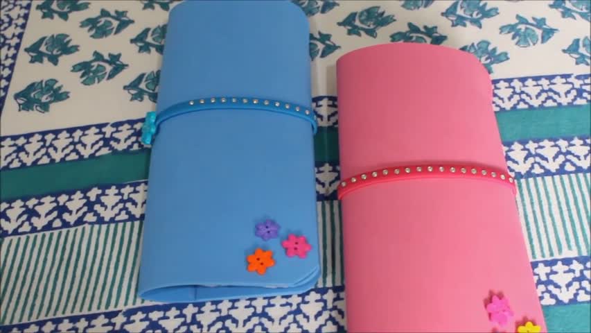 DIY Foam Sheet Travel Wallet 
