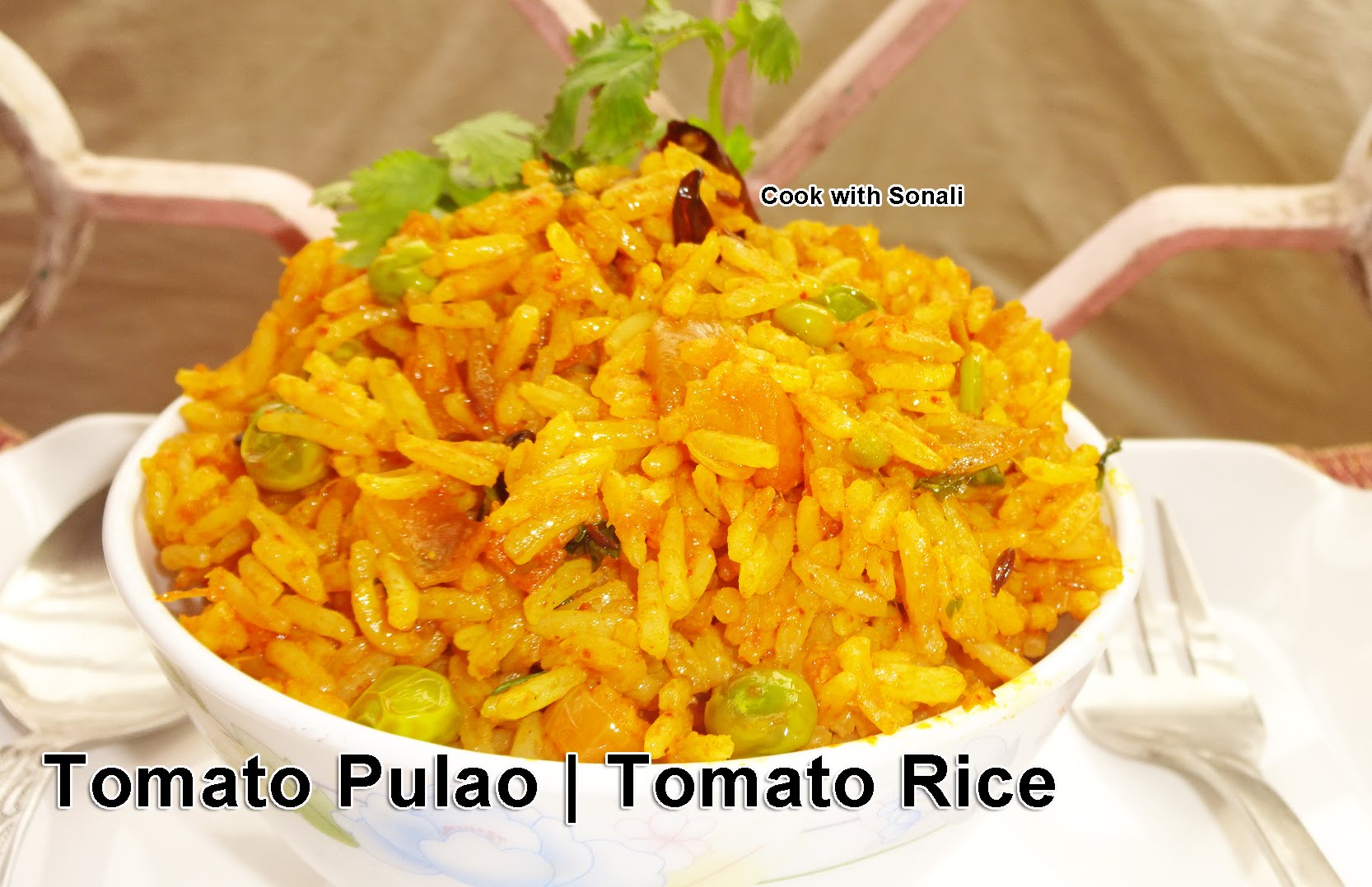 Tomato Rice recipe| Tomato Pulao recipe by Cook with Sonali